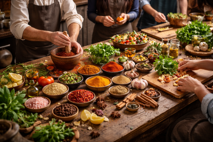 Atelier de cuisine Saclas