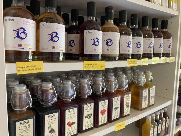 Vinaigre artisanal fiable Saclas